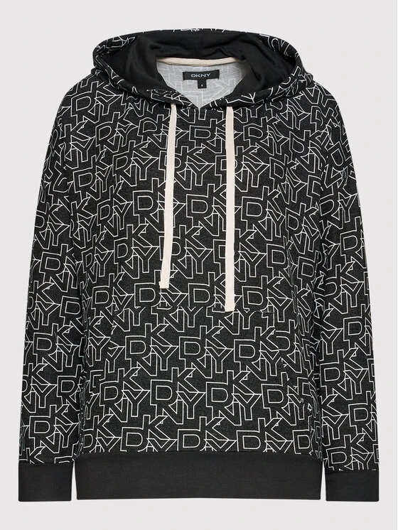 Τοπ 10 😉 DKNY Γυναίκες Μπλούζες Μπλούζα YI2122534 Μαύρο Relaxed Fit ❤️ - Image 5