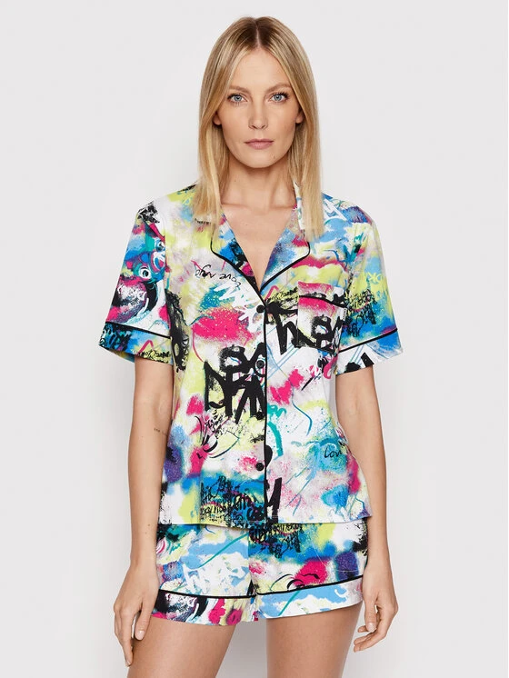 Αγορά 👍 DKNY Γυναίκες Πιτζάμες Σετ Πιτζάμα YI2922528 Έγχρωμο Regular Fit 🛒 - Image 2