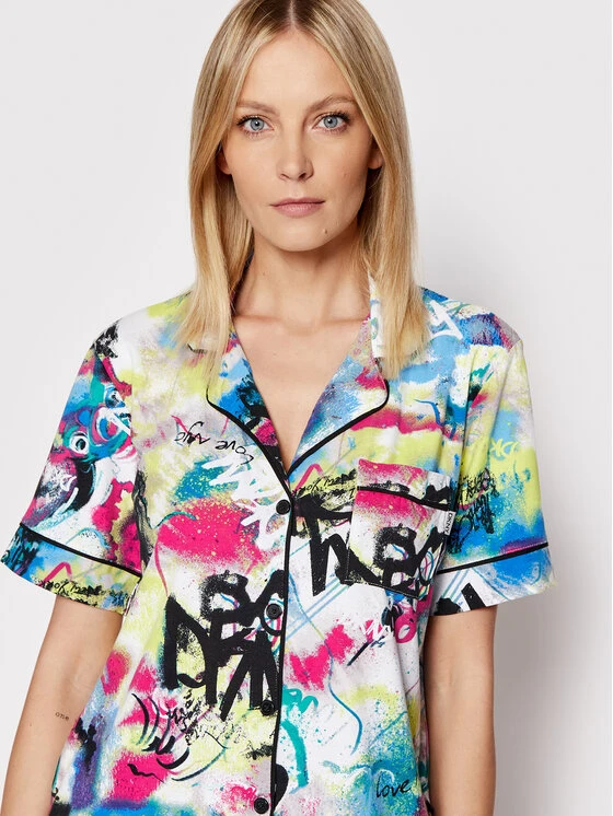 Αγορά 👍 DKNY Γυναίκες Πιτζάμες Σετ Πιτζάμα YI2922528 Έγχρωμο Regular Fit 🛒 - Image 4