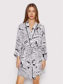 Flash Sale 😀 DKNY Γυναίκες Ρόμπες Ρόμπα YI2222526 Λευκό 👍
