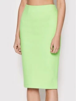 Εξοδος 🥰 DKNY Γυναίκες Φούστα Midi P2ANQM27 Πράσινο Slim Fit ⌛