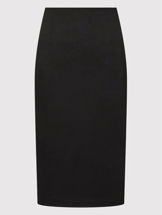 Best Pirce ✨ DKNY Γυναίκες Φούστα Midi P2ANQM27 Μαύρο Slim Fit 💯 - Image 5