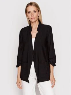 Προϋπολογισμός ✨ DKNY Γυναίκες Σακάκια & Μπλέιζερ Μπλέιζερ P2AC7M20 Μαύρο Regular Fit 🤩