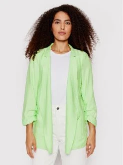 Καλύτερη πώληση 🎁 DKNY Γυναίκες Σακάκια & Μπλέιζερ Μπλέιζερ P2AC7M20 Πράσινο Regular Fit ❤️