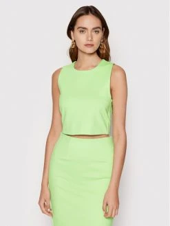 Προϋπολογισμός ⌛ DKNY Γυναίκες Tops Τοπ P2AAQM26 Πράσινο Regular Fit 👏