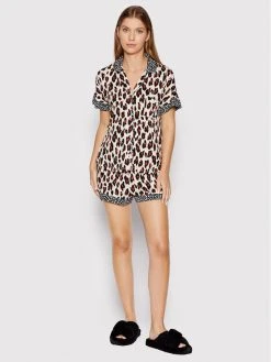 Προϋπολογισμός 🤩 DKNY Γυναίκες Πιτζάμες Σετ Πιτζάμα YI2822537 Μπεζ Regular Fit 👏