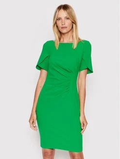 Φτηνός ❤️ DKNY Γυναίκες Κοκτέιλ Φορέματα Φόρεμα κοκτέιλ DD2BN927 Πράσινο Slim Fit 🎁