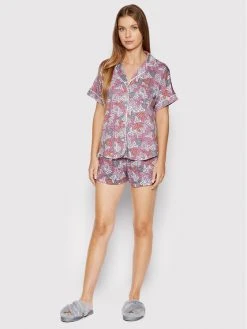 Το φθηνότερο 😀 DKNY Γυναίκες Πιτζάμες Σετ Πιτζάμα YI2822537 Γκρι Regular Fit 🔥