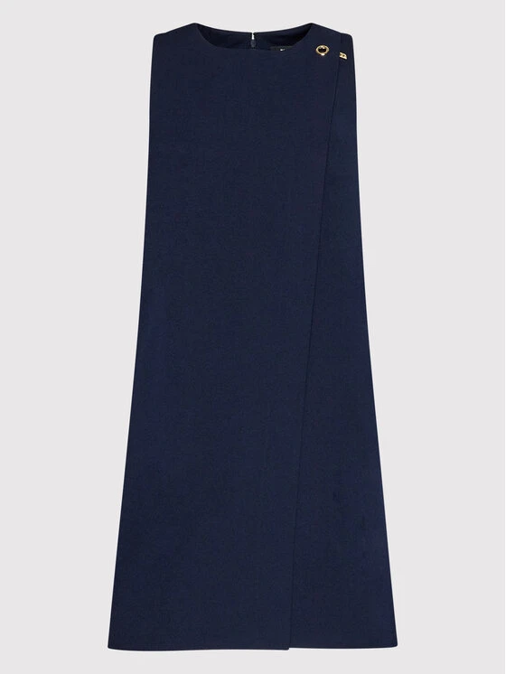 Εξοδος 🔥 DKNY Γυναίκες Καθημερινά Φορέματα Φόρεμα καθημερινό DD2A2851 Σκούρο μπλε Regular Fit ❤️ - Image 5