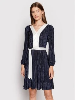 Νέος 😉 DKNY Γυναίκες Καθημερινά Φορέματα Φόρεμα καθημερινό DD2A3568 Σκούρο μπλε Regular Fit 🎉