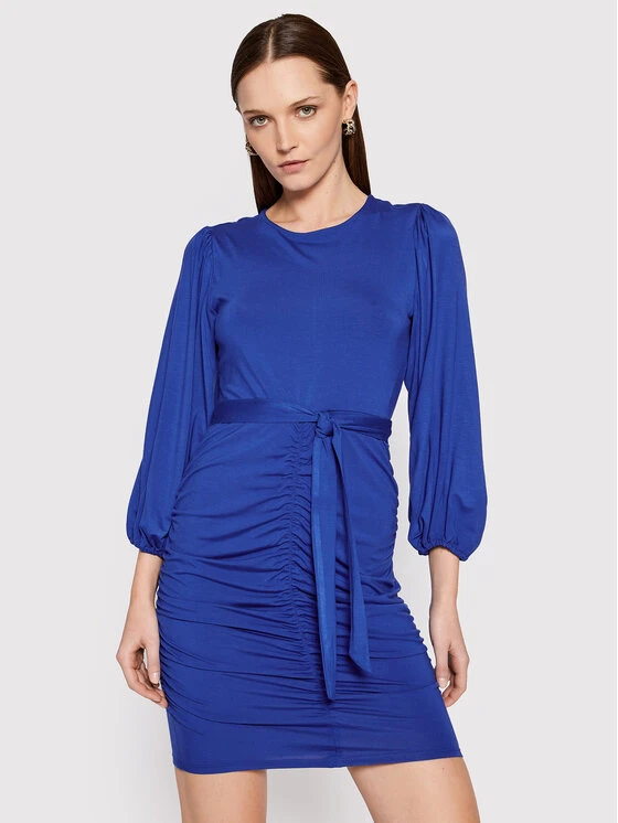 ΧΟΝΔΡΙΚΟ ΕΜΠΟΡΙΟ ✨ DKNY Γυναίκες Καθημερινά Φορέματα Φόρεμα καθημερινό DD1KL142 Σκούρο μπλε Slim Fit 🎁