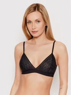 Η καλύτερη συμφωνία ⌛ DKNY Γυναίκες Χωρίς Μπανέλα Σουτιέν Bralette DK7356 Μαύρο ❤️