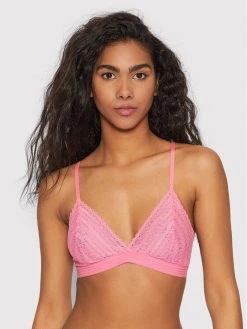 Best Pirce ✔️ DKNY Γυναίκες Χωρίς Μπανέλα Σουτιέν Bralette DK7356 Ροζ 😍