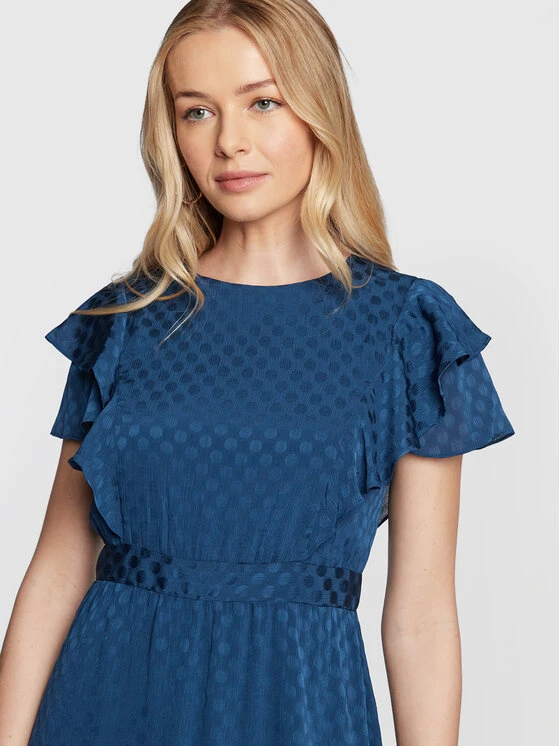 Καλύτερες κριτικές για ⌛ DKNY Γυναίκες Καθημερινά Φορέματα Φόρεμα καθημερινό DD2FD976 Μπλε Regular Fit 🔔 - Image 4