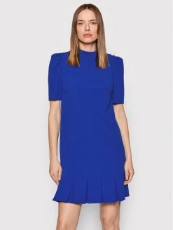 Καλύτερη πώληση ❤️ DKNY Γυναίκες Καθημερινά Φορέματα Φόρεμα καθημερινό DD1K2260 Μπλε Regular Fit 🎁