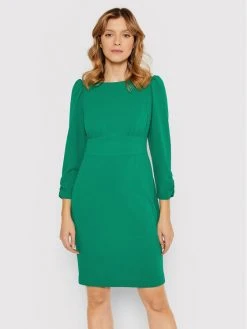 Νέος 😀 DKNY Γυναίκες Καθημερινά Φορέματα Φόρεμα καθημερινό DD1J2204 Πράσινο Regular Fit 💯