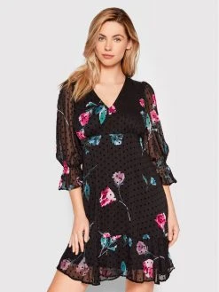 Αγορά 🤩 DKNY Γυναίκες Καθημερινά Φορέματα Φόρεμα καθημερινό DD1J7110 Μαύρο Regular Fit 🧨