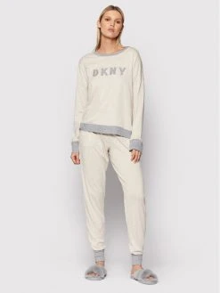 Εκπτωση 🎉 DKNY Γυναίκες Πιτζάμες Σετ Πιτζάμα YI2919259 Μπεζ 😍