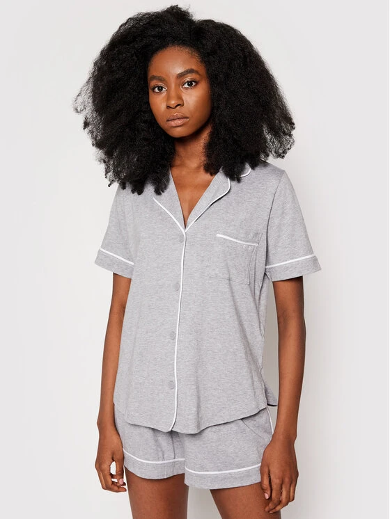 Καλύτερες κριτικές για 🤩 DKNY Γυναίκες Πιτζάμες Σετ Πιτζάμα YI2819259 Γκρι 🤩