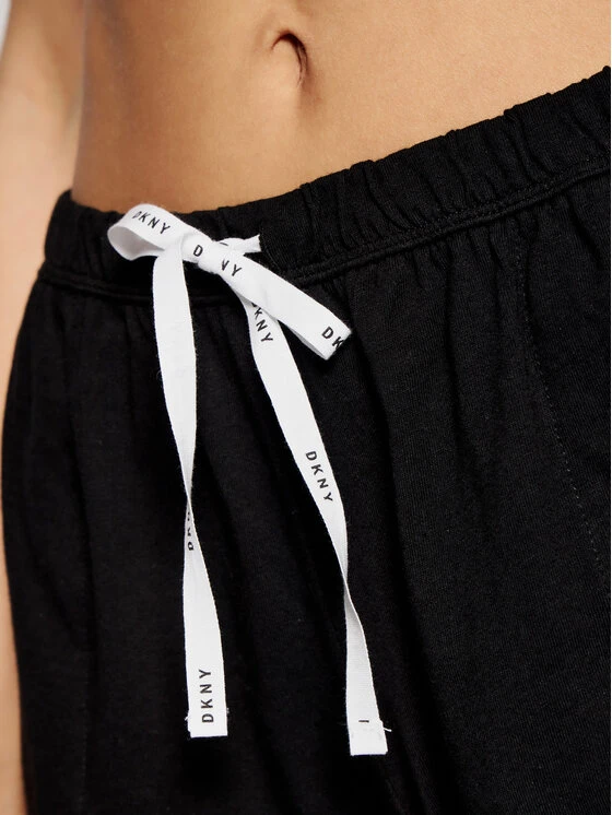 Flash Sale ⌛ DKNY Γυναίκες Πιτζάμες Σετ Πιτζάμα YI2819259 Μαύρο 😉 - Image 6