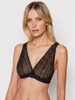 Best Pirce 🧨 DKNY Γυναίκες Χωρίς Μπανέλα Σουτιέν Bralette DK7596 Μαύρο 🌟