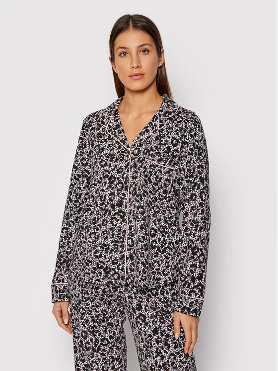 Best Pirce 🎉 DKNY Γυναίκες Πιτζάμες Σετ Πιτζάμα YI2822489 Μαύρο ✔️ - Image 2