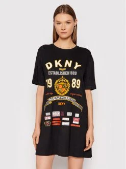 Best Pirce 😀 DKNY Γυναίκες Νυχτικά & Μεσοφόρια Νυχτικό YI2322486 Μαύρο ❤️