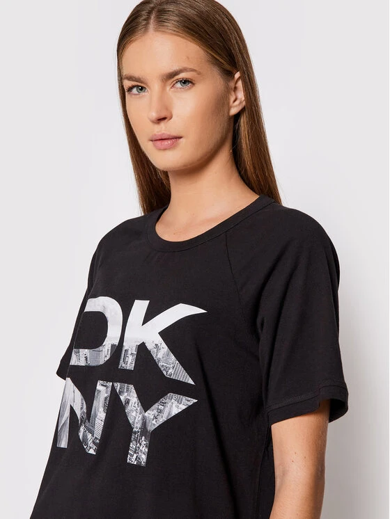 Καλύτερη πώληση ❤️ DKNY Γυναίκες Νυχτικά & Μεσοφόρια Νυχτικό YI2322489 Μαύρο Regular Fit 😉 - Image 4