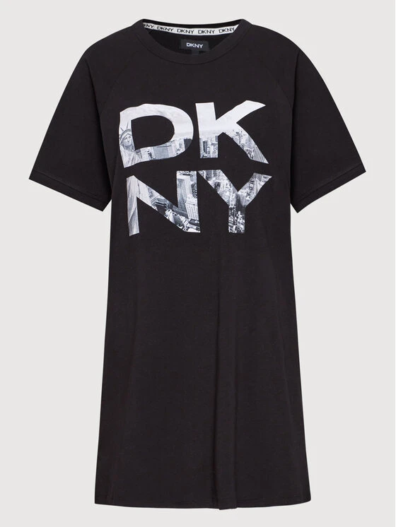 Καλύτερη πώληση ❤️ DKNY Γυναίκες Νυχτικά & Μεσοφόρια Νυχτικό YI2322489 Μαύρο Regular Fit 😉 - Image 5
