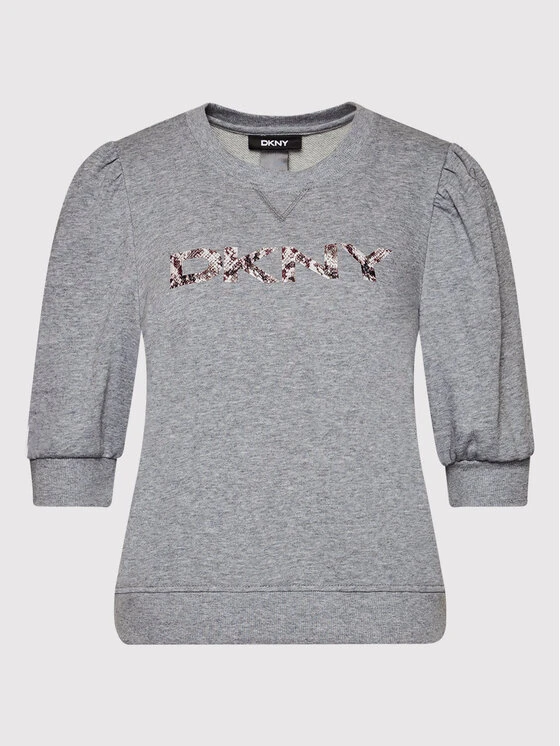 Εκπτωση 😉 DKNY Γυναίκες Μπλούζες Μπλούζα P1GQSJ34 Γκρι Regular Fit ⌛ - Image 5