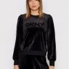Αγορά 👍 DKNY Γυναίκες Μπλούζες Μπλούζα P1MRVKOK Μαύρο Regular Fit ✨