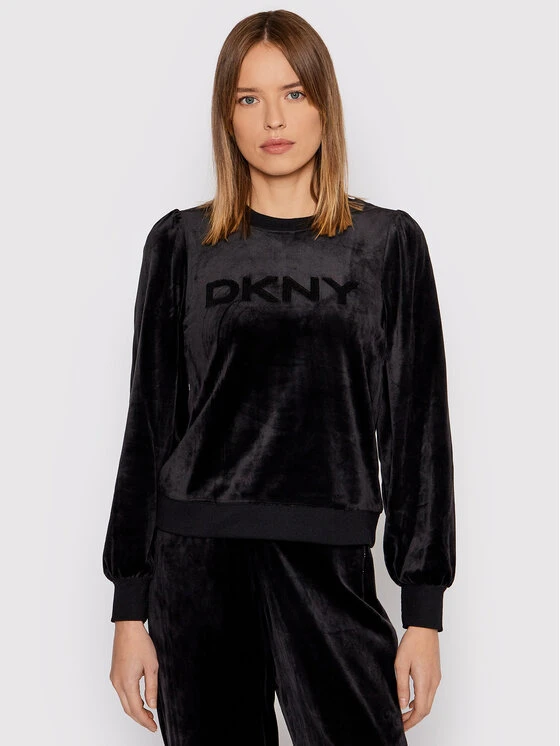 Αγορά 👍 DKNY Γυναίκες Μπλούζες Μπλούζα P1MRVKOK Μαύρο Regular Fit ✨