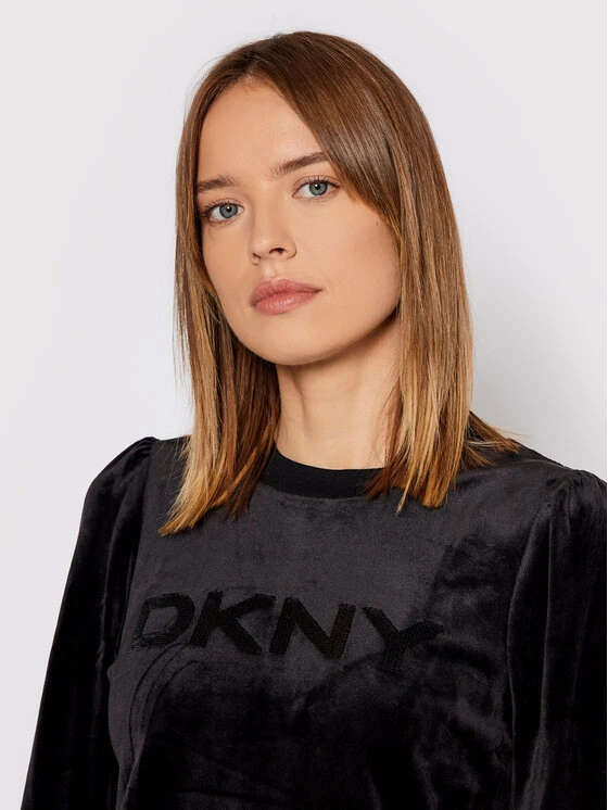 Αγορά 👍 DKNY Γυναίκες Μπλούζες Μπλούζα P1MRVKOK Μαύρο Regular Fit ✨ - Image 4