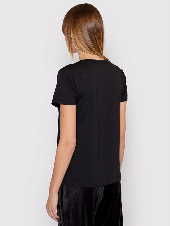 Flash Sale 🥰 DKNY Γυναίκες T-shirts T-Shirt P1MRHDNA Μαύρο Regular Fit 🎉 - Image 3
