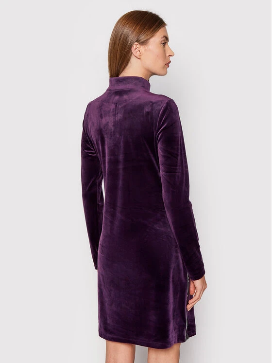 Η καλύτερη συμφωνία 🧨 DKNY Γυναίκες Καθημερινά Φορέματα Φόρεμα καθημερινό DD1GF47A Μωβ Regular Fit 😀 - Image 3