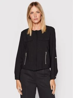 Καλύτερη πώληση ✔️ DKNY Γυναίκες Μεταβατικά Μπουφάν Μπουφάν μεταβατικό P2RCTB41 Μαύρο Regular Fit 🎉