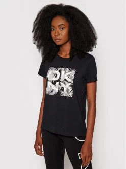Τοπ 10 ✔️ DKNY Γυναίκες T-shirts T-Shirt P1DSLDNA Μαύρο Regular Fit ❤️