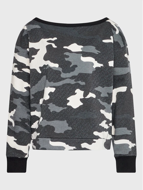 Αγορά 👏 DKNY Γυναίκες Μπλούζες Πιτζάμας Μπλούζα YI2122592 Γκρι Relaxed Fit ⌛